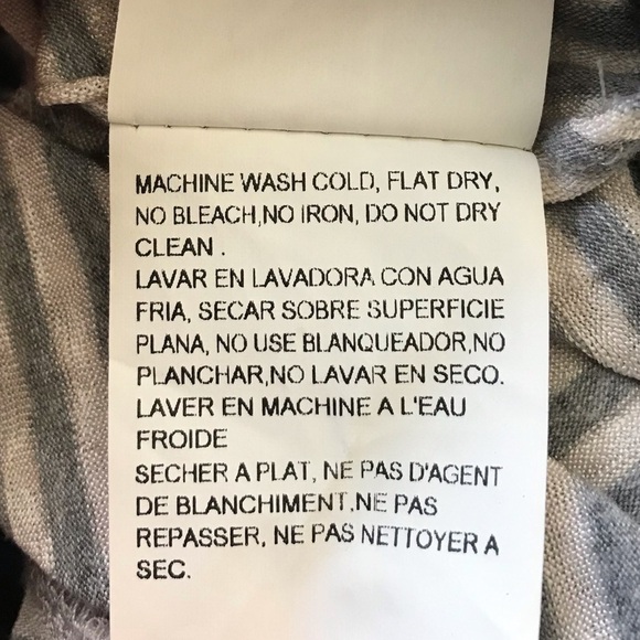 Bebe Sport Gray White Striped Tank Top Medium - Picture 10 of 14